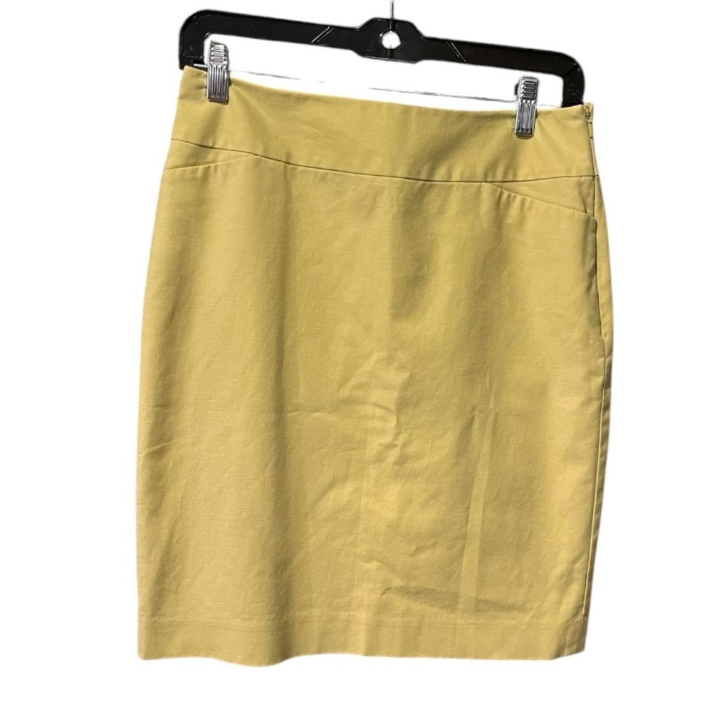 Halogen Nordstrom Pencil Knee Length Skirt Light Green Size 4 Career Casual